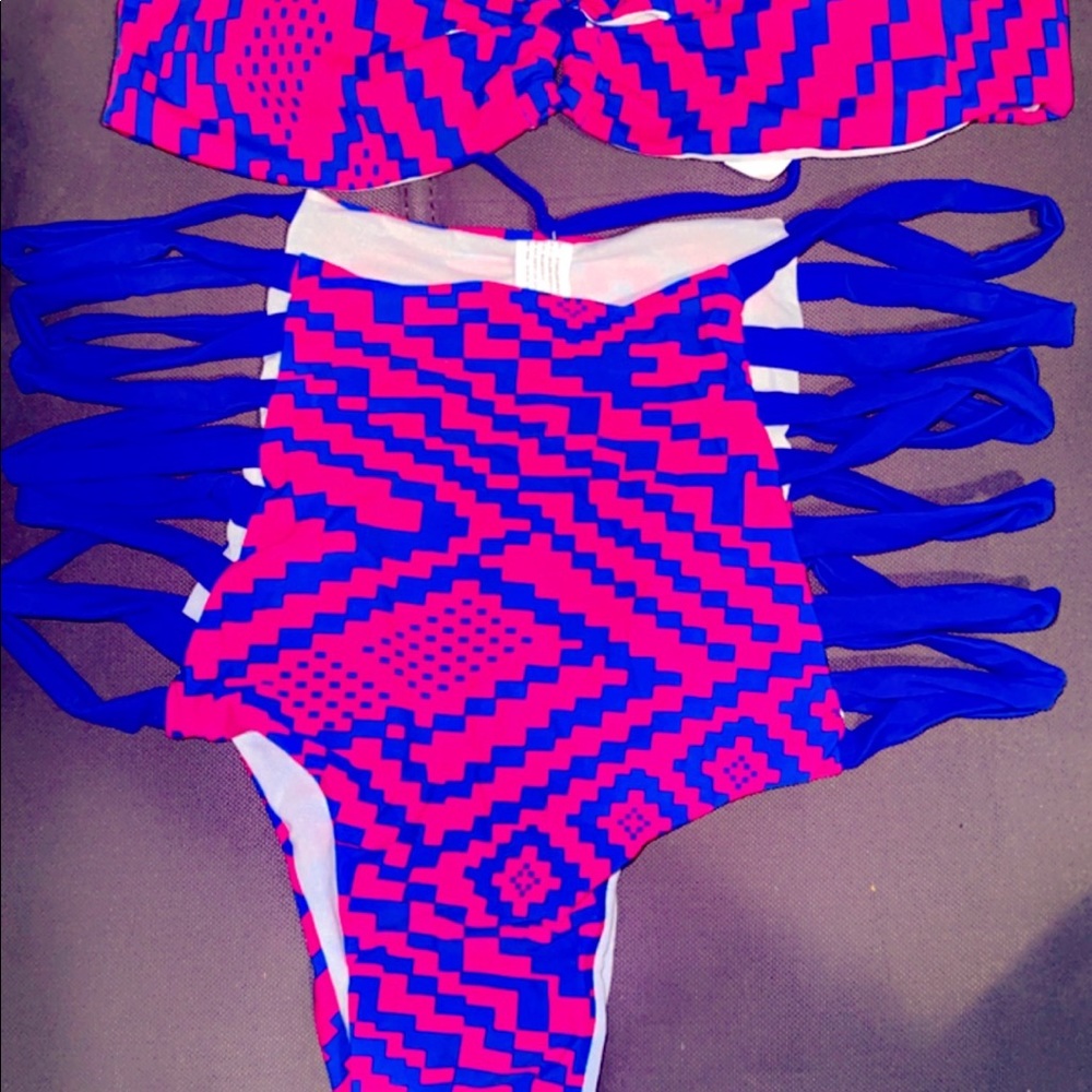 high waist bikini